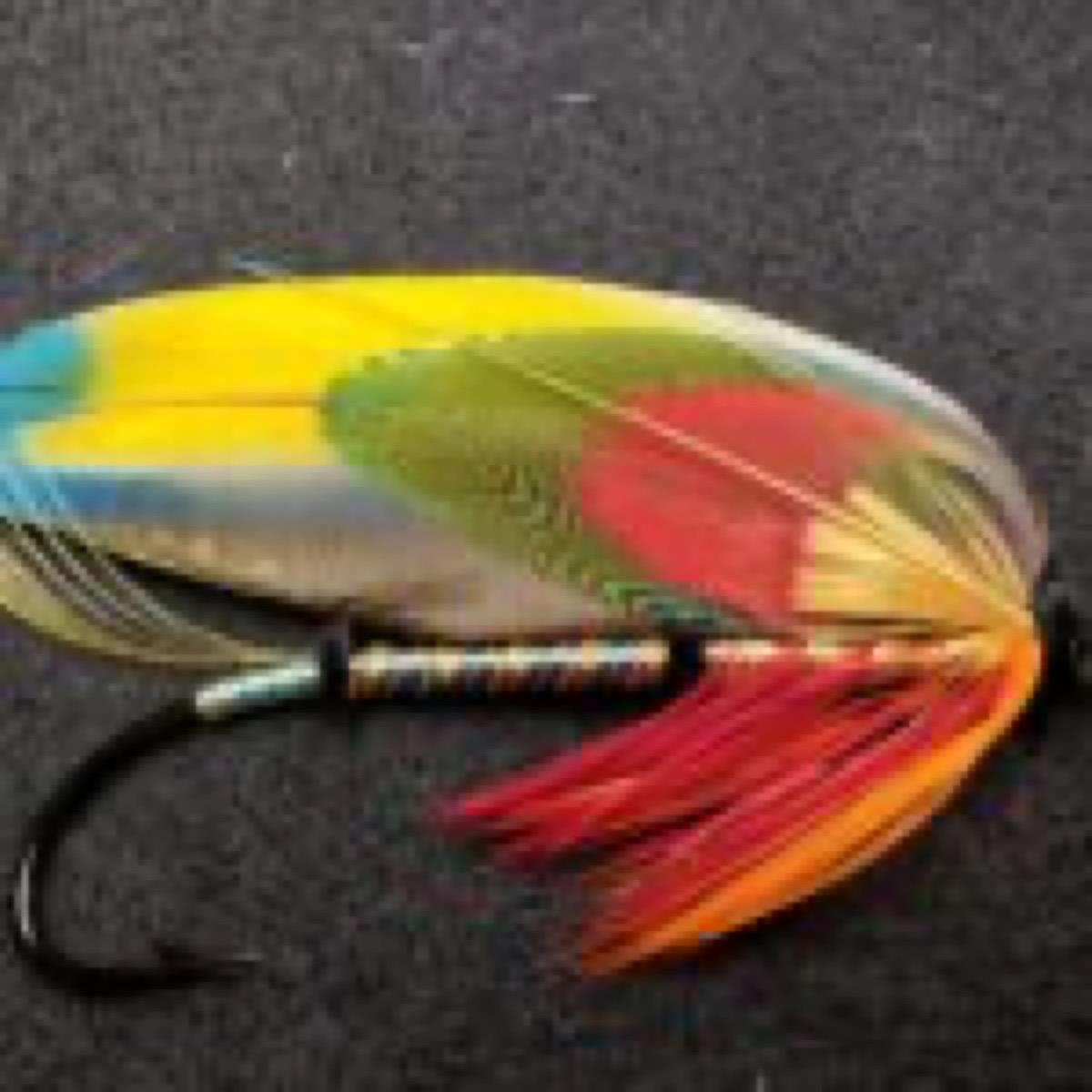 Freestyle Macaw 7/0 fly pattern tied by Rich LaMonte
