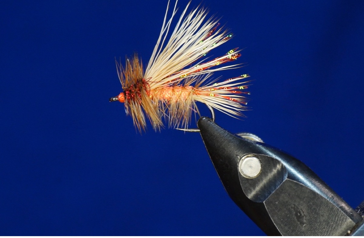 Sparkle Stimulator fly pattern tied by Brian Smith
