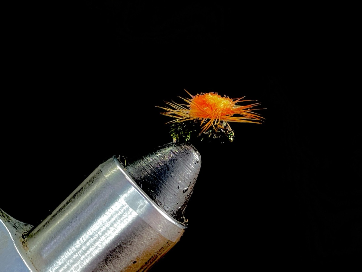 Parachute Snail fly pattern tied by Brent Jones