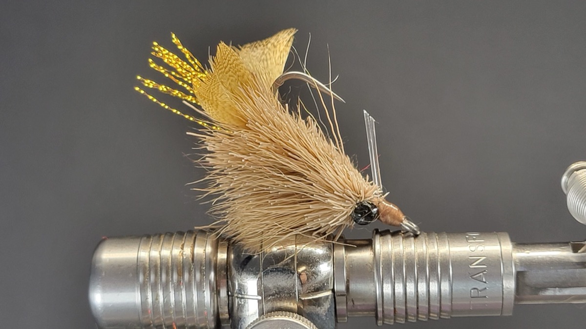 SCRAB fly pattern tied by Darrell Olson