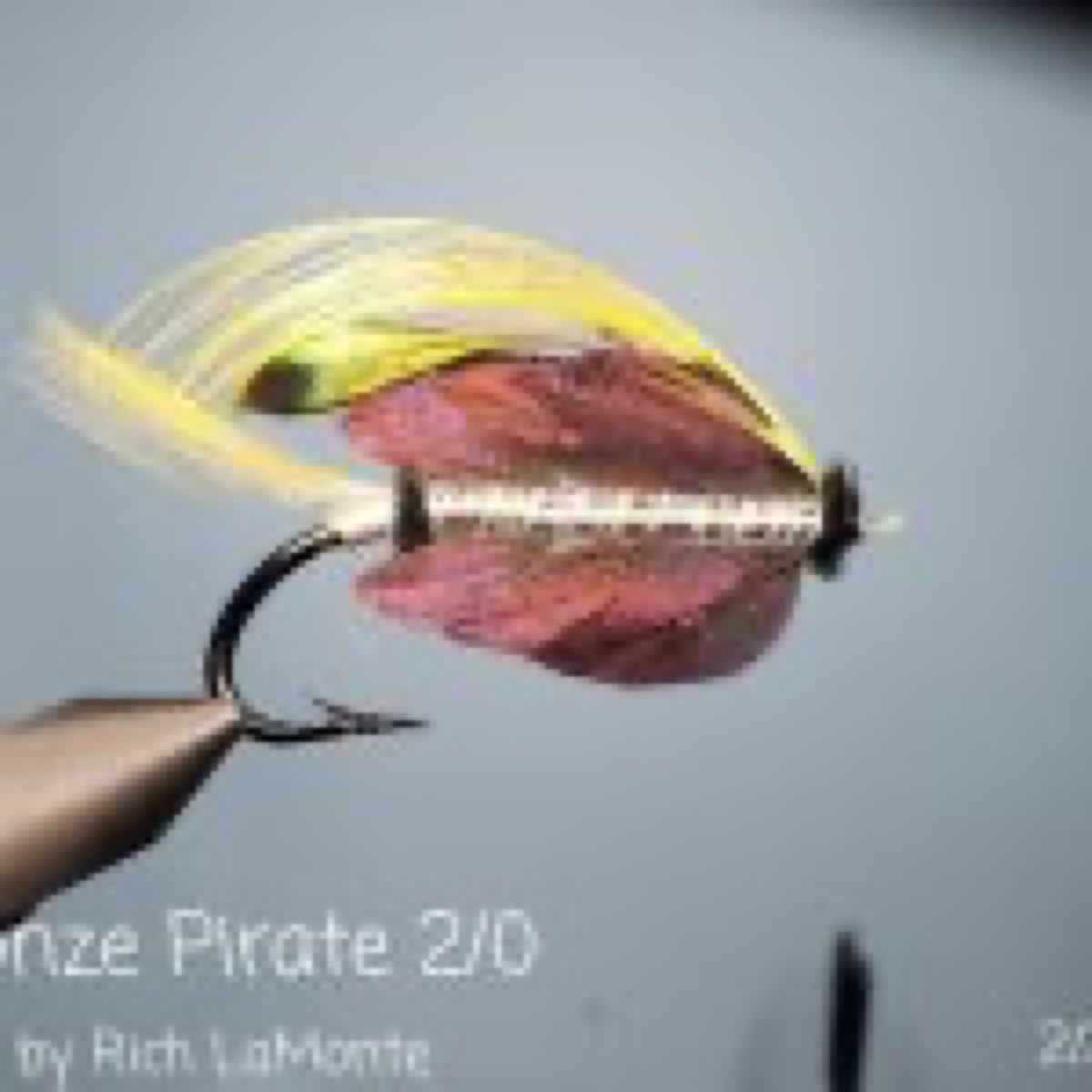 The Bronze Pirate fly pattern tied by Rich LaMonte