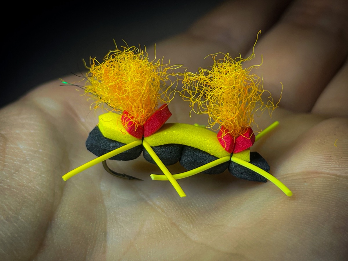 Chubby Chernobyl fly pattern tied by Blake Glover