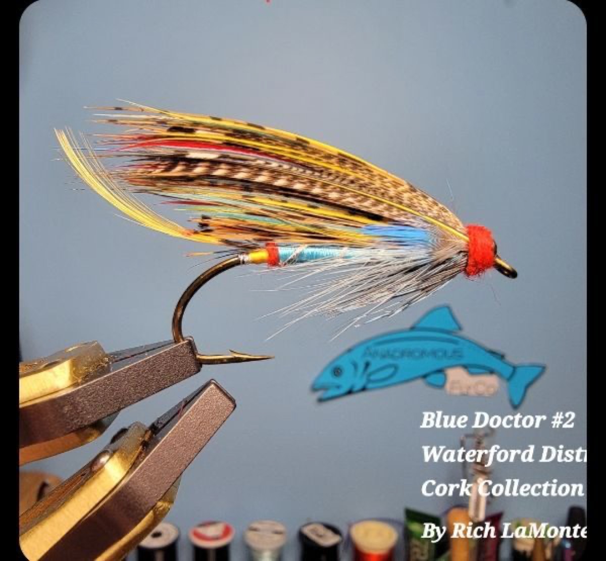 Blue Doctor Mixed Wing fly pattern tied by Rich LaMonte