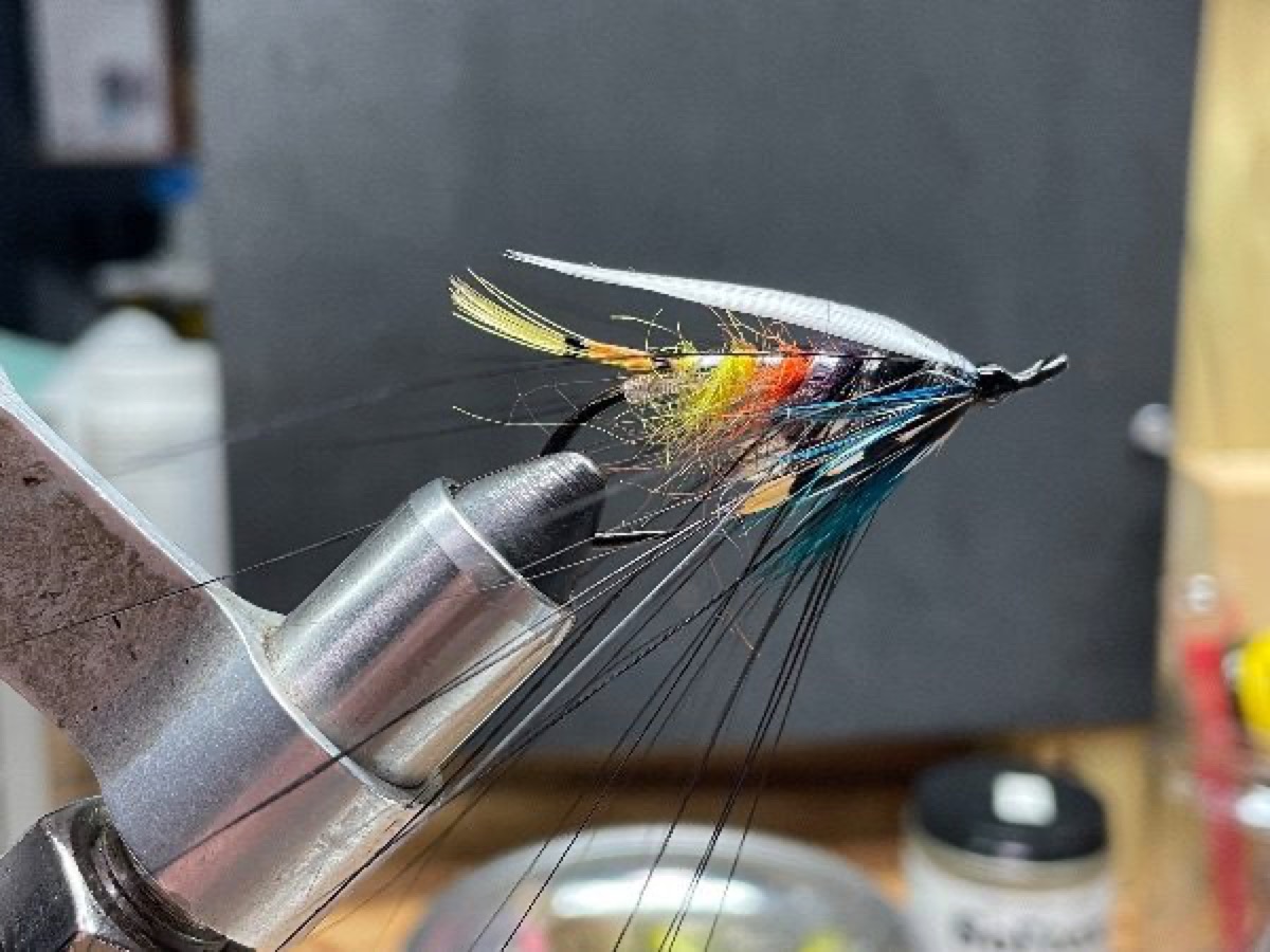 White Wing Dee (Bob Veverka) fly pattern tied by Brent Jones