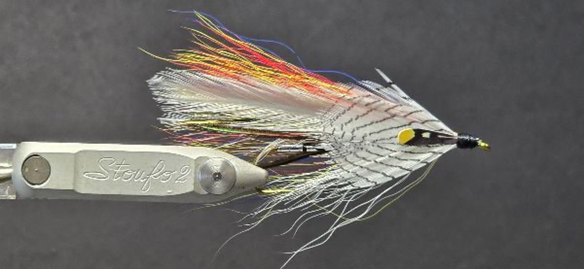 Babb’s Ghost Streamer fly pattern tied by Darrell Olson