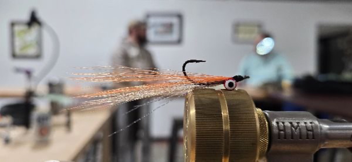 The Faux Clouser Minnow fly pattern tied by Darrell Olson