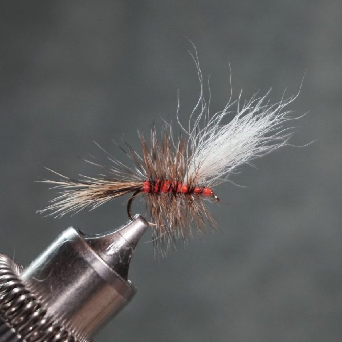 Ausable Bomber fly pattern tied by Christian Andrews