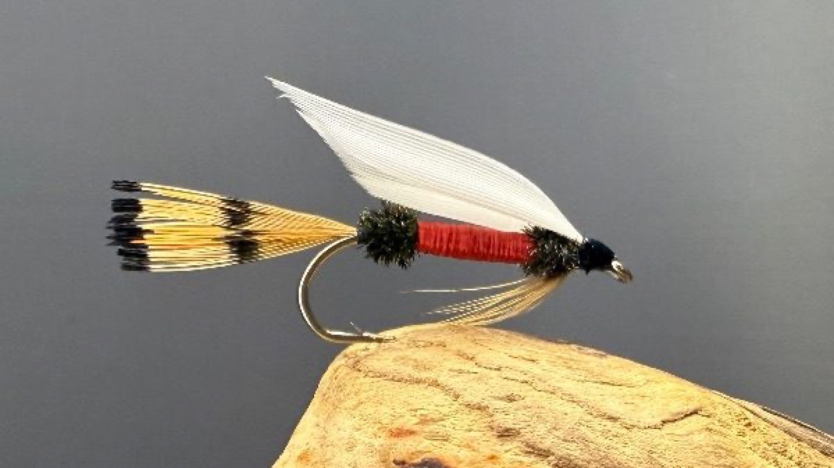 Royal Coachman -Wet fly pattern tied by Dan McNertney