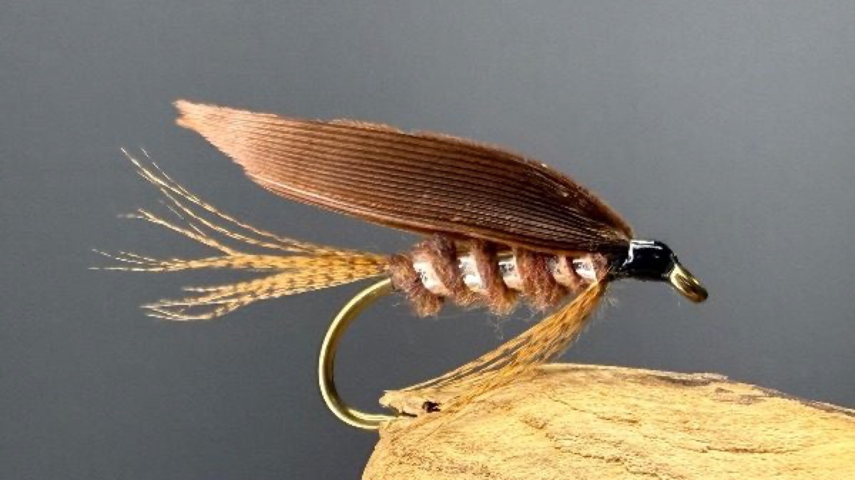 March Brown -Wet fly pattern tied by Dan McNertney
