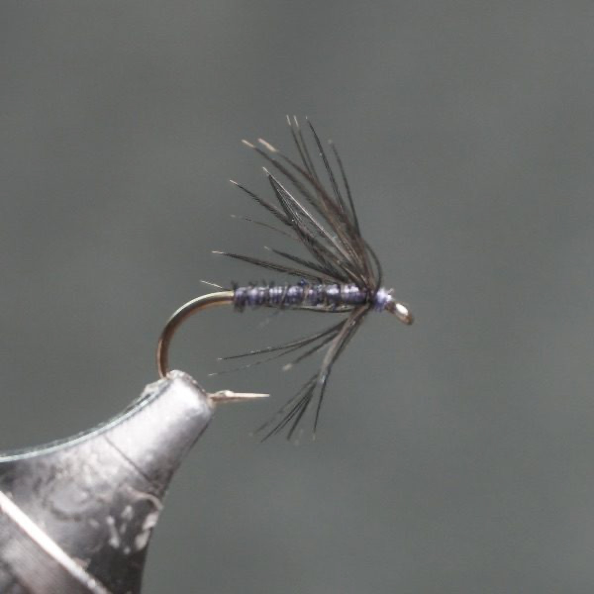 Little Black fly pattern tied by Christian Andrews