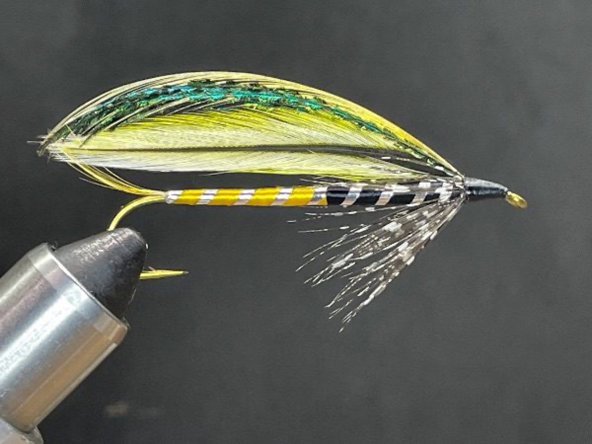 Jock Scott Smelt fly pattern tied by Brent Jones