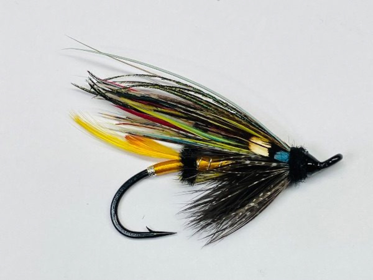 Jock Scott Mixed Wing fly pattern tied by Brent Jones