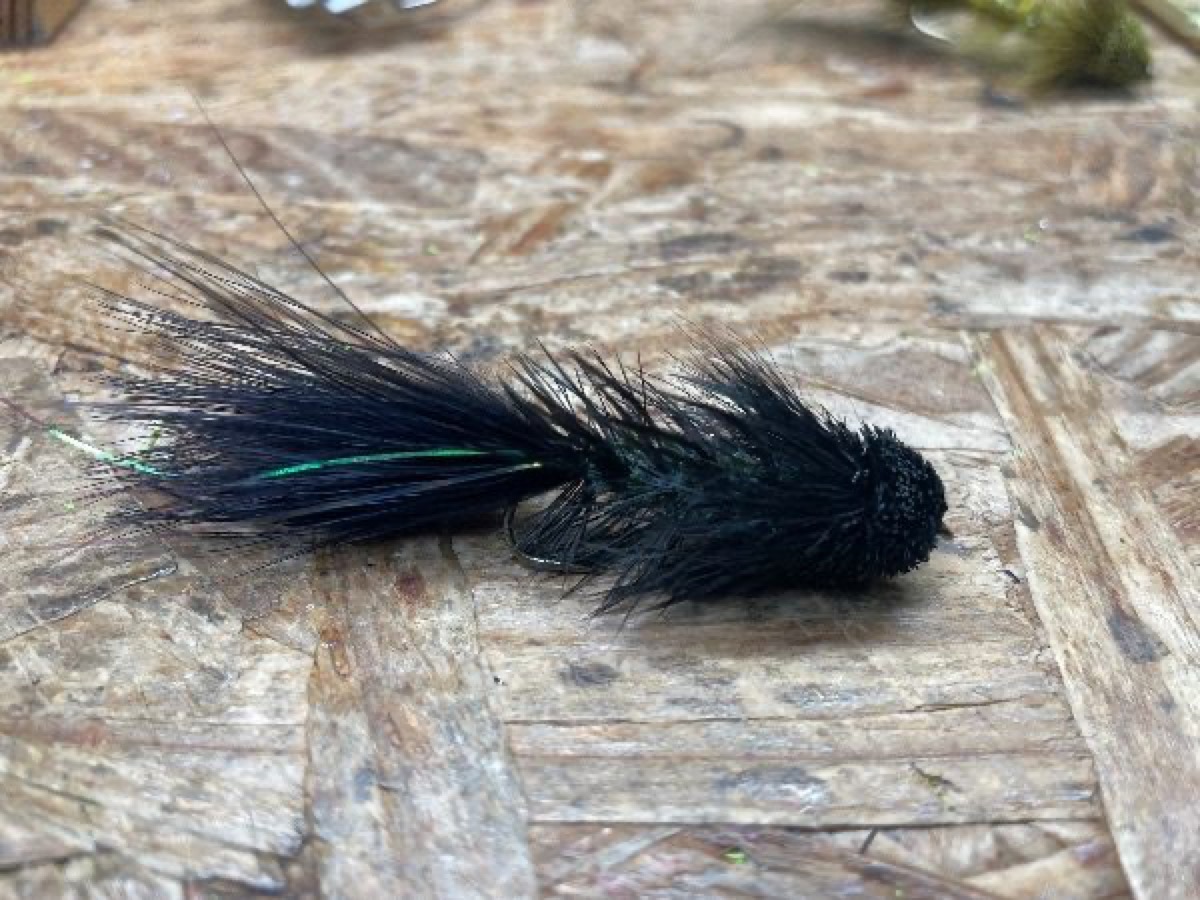 Mud Bugger (Black) fly pattern tied by Brent Jones