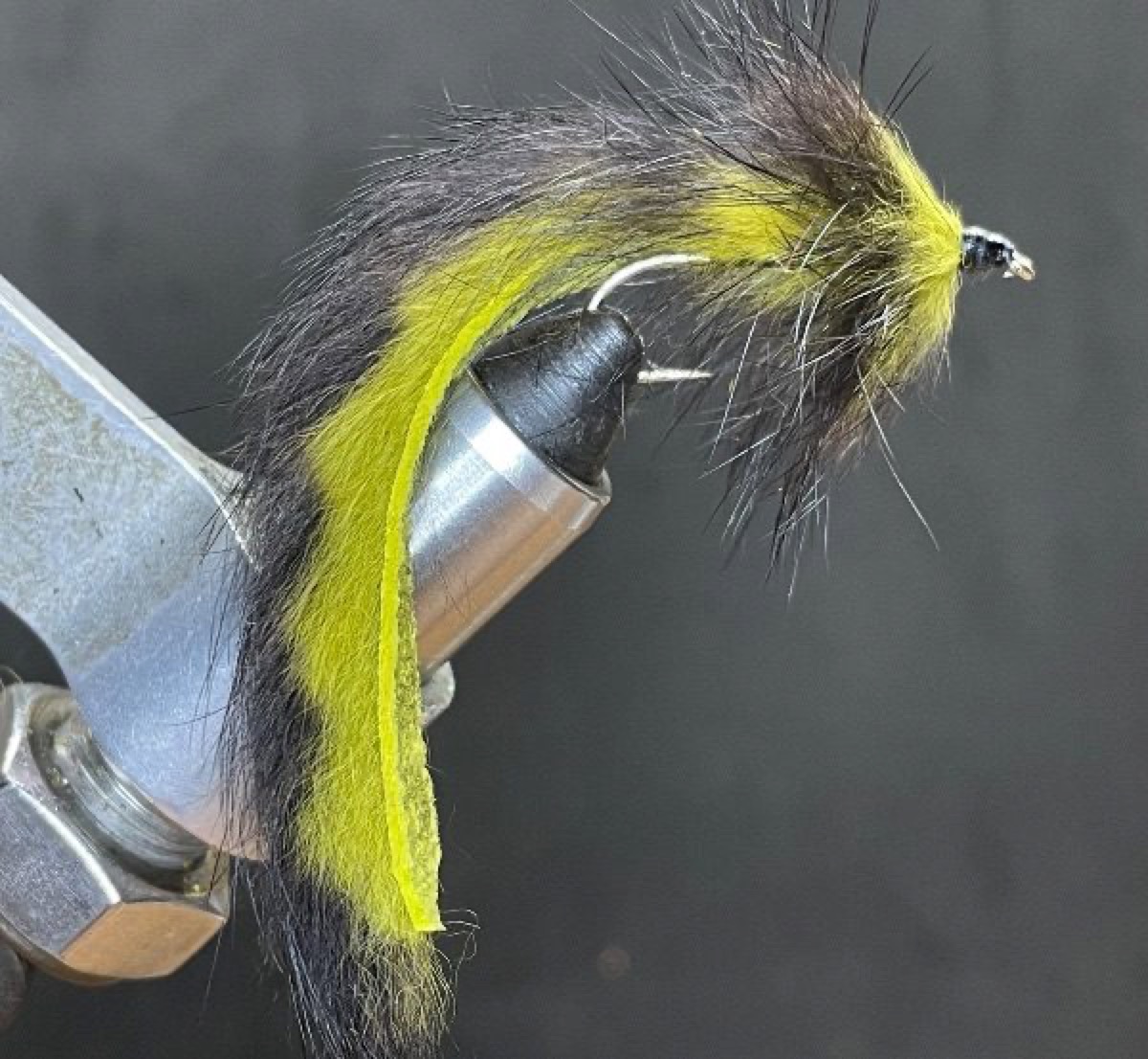 Barred Leech fly pattern tied by Brent Jones