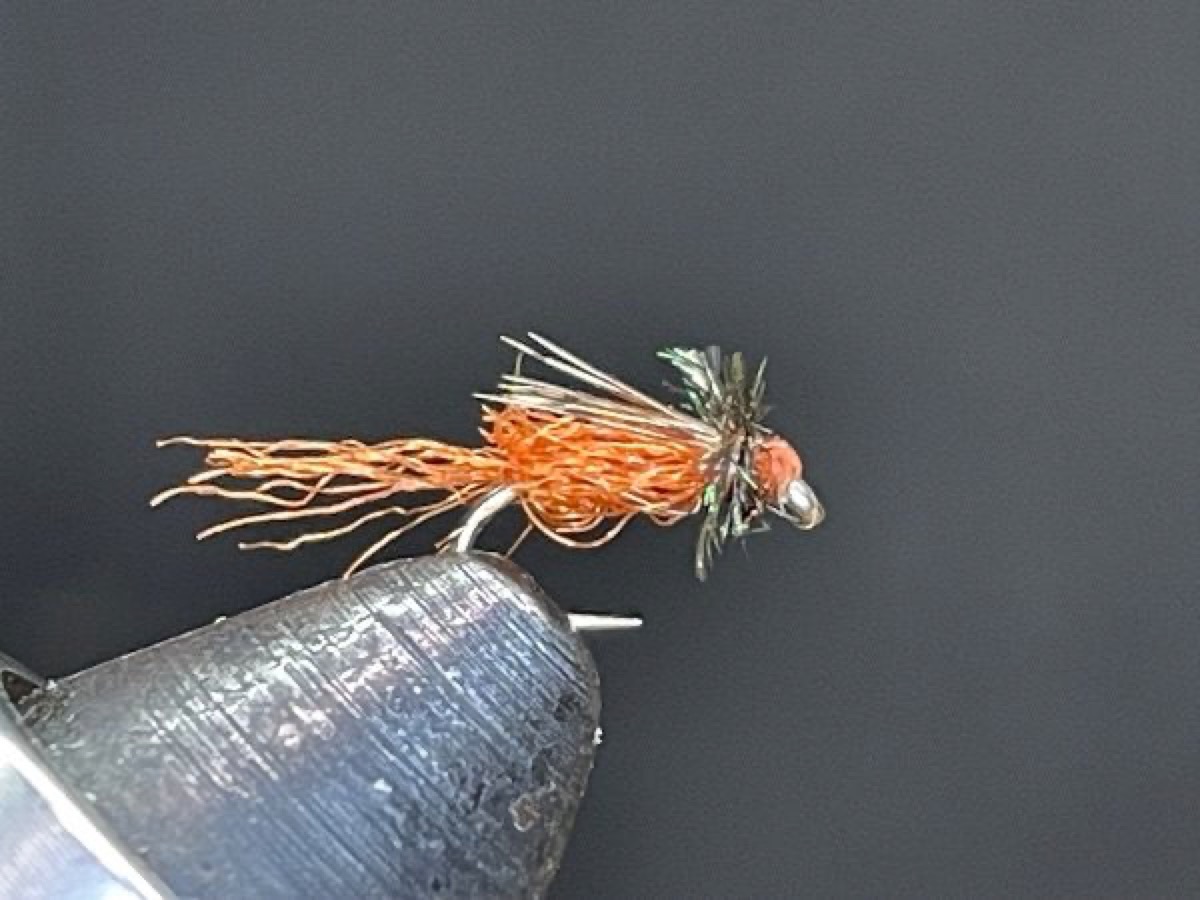 Antron Sparkle Emerger fly pattern tied by Brent Jones