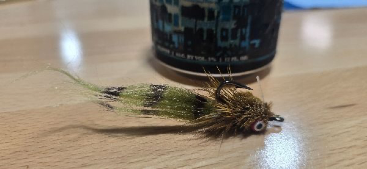 Borski Redfish Slider fly pattern tied by Darrell Olson