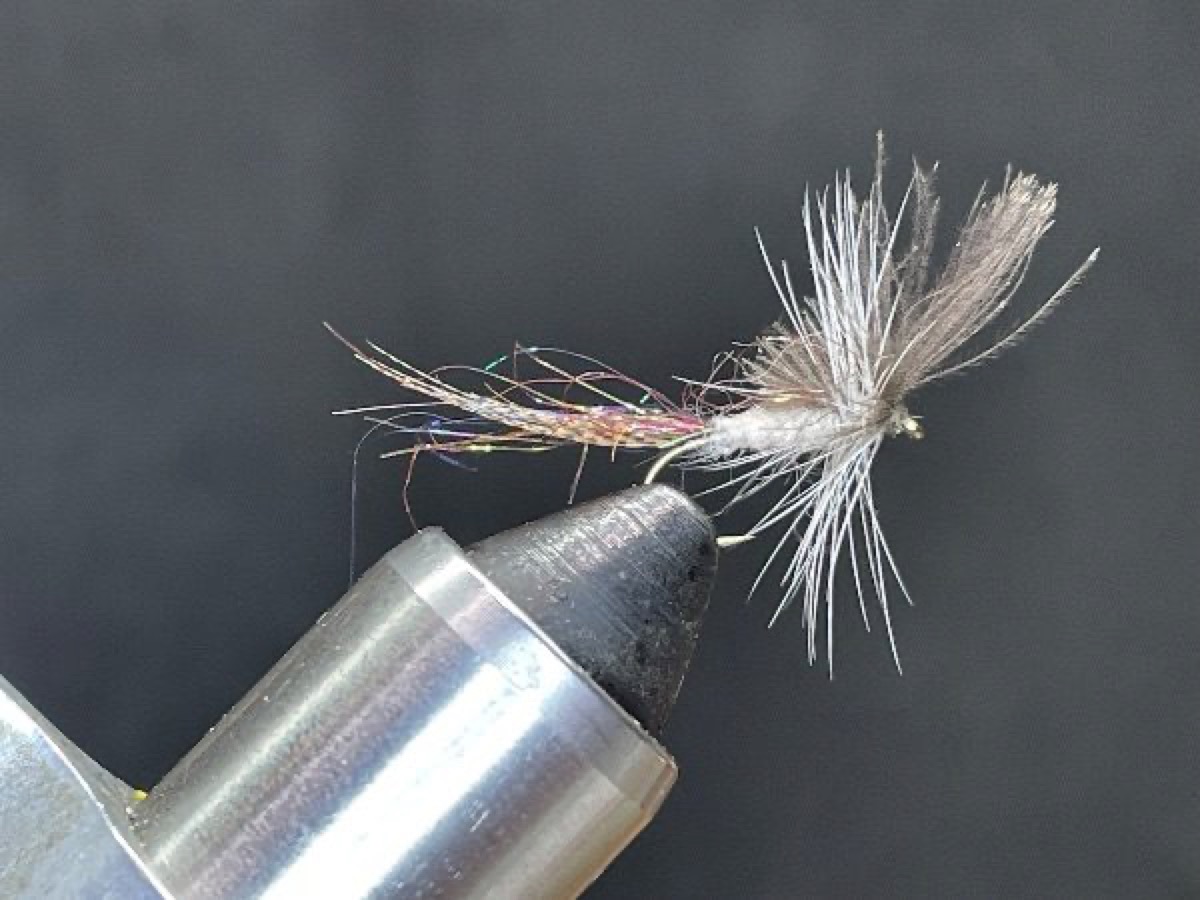 Last Chance Cripple (Hendrickson (Ephemerella subvaria) fly pattern tied by Brent Jones