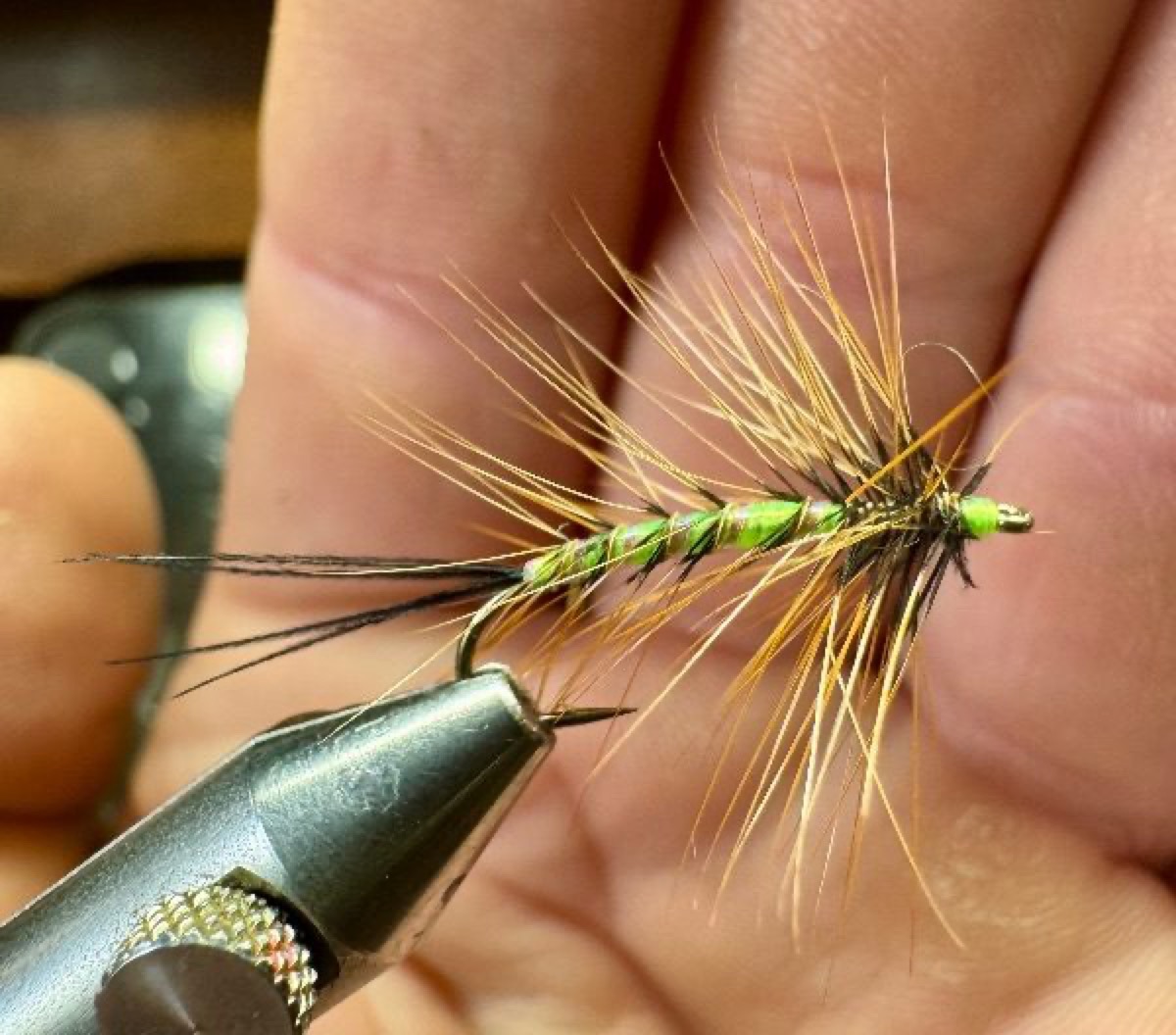 Random emerger fly pattern tied by James R Bass