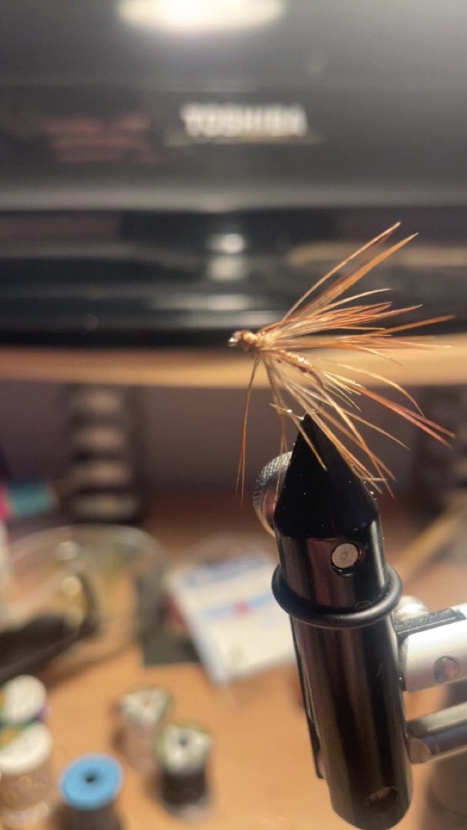 May Pheasant fly pattern tied by laurent bertrand