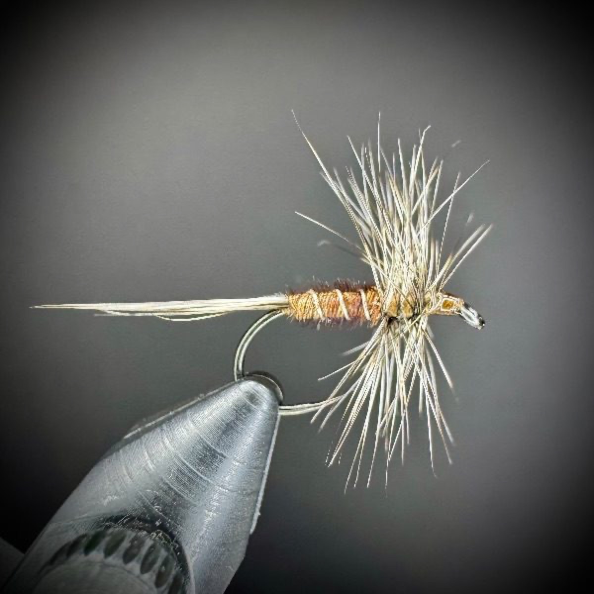 Dry Pheasant Tail Variant fly pattern tied by Joe Glessner