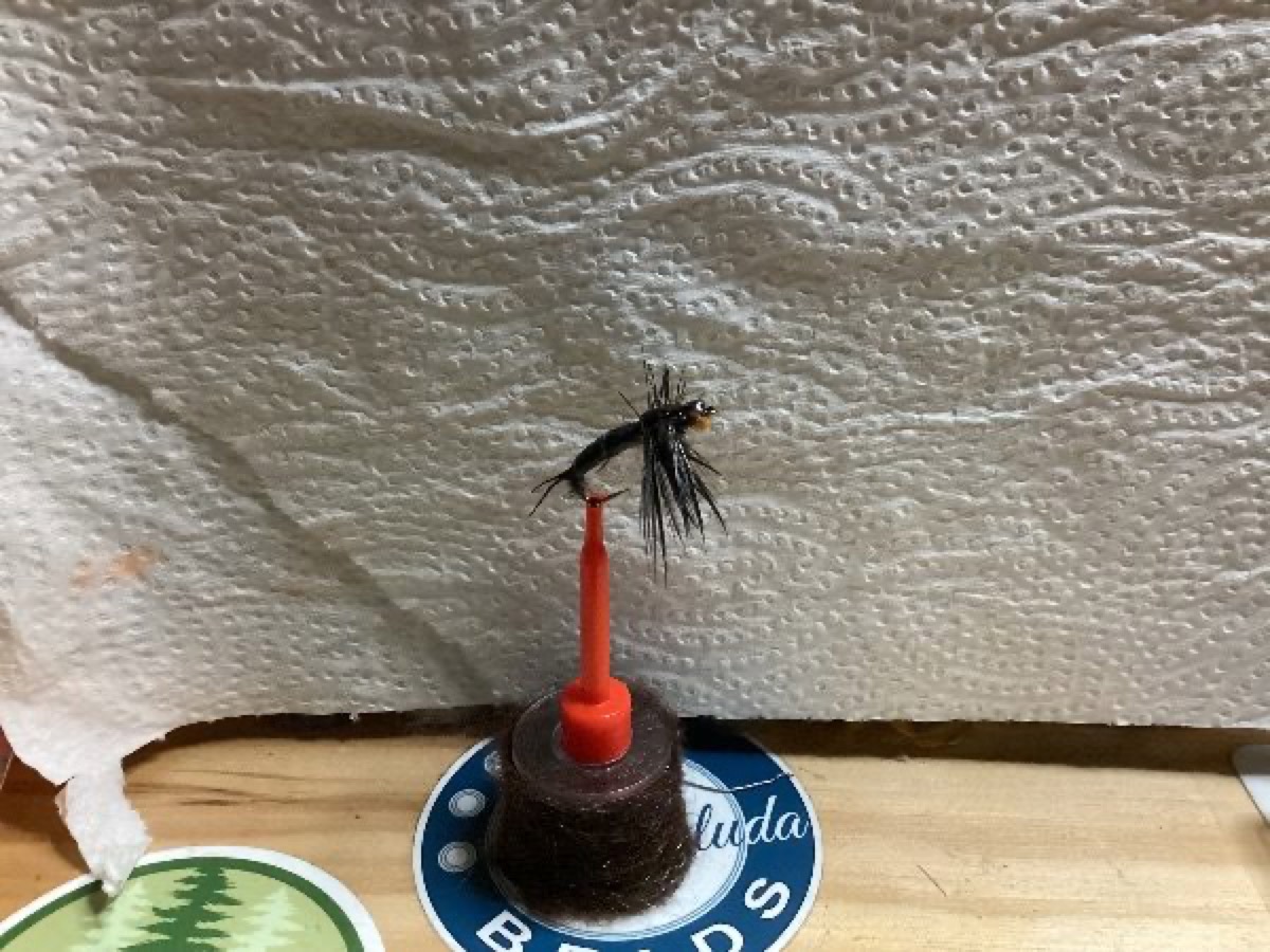 Salmonfly/Giant Stonefly nymph fly pattern tied by Mark Toole