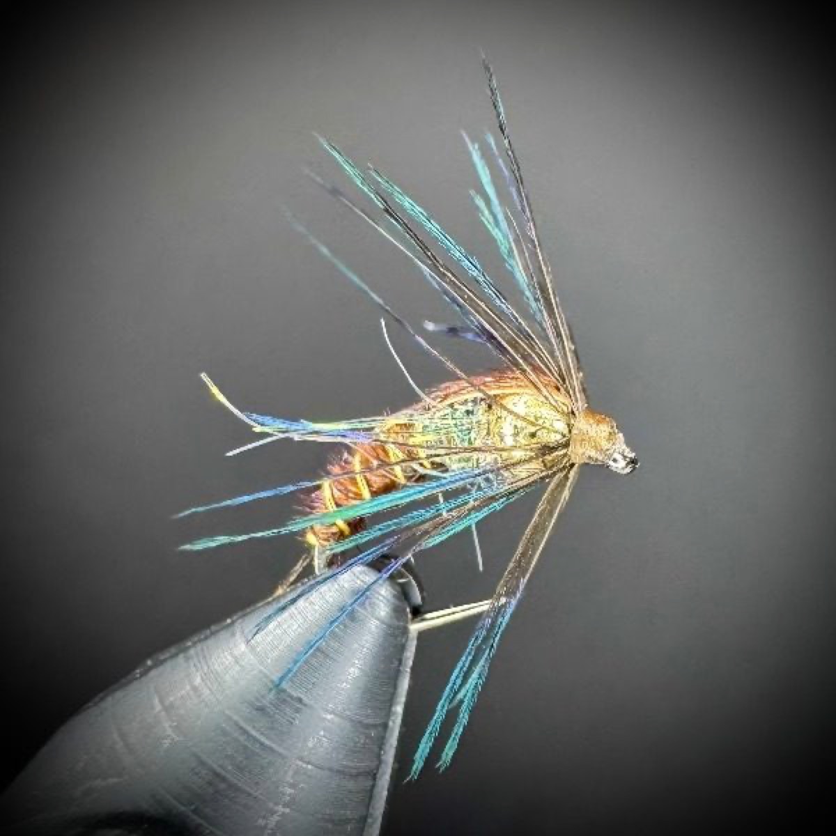 Holy Grail Pheasant Tail Nymph (variant) fly pattern tied by Joe Glessner