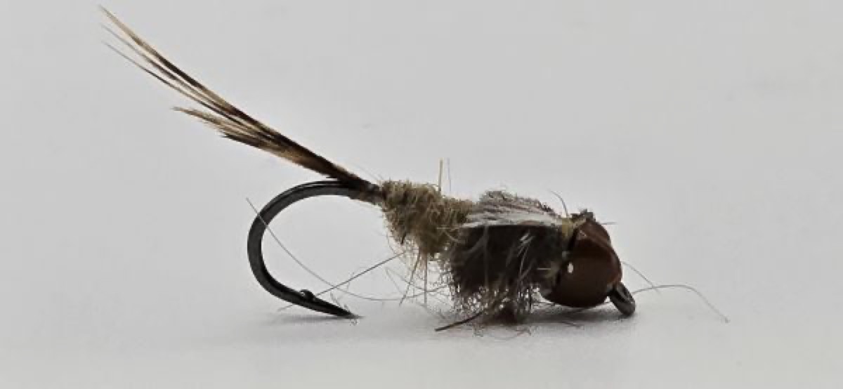 Hare’s Ear Crawler Nymph fly pattern tied by Darrell Olson