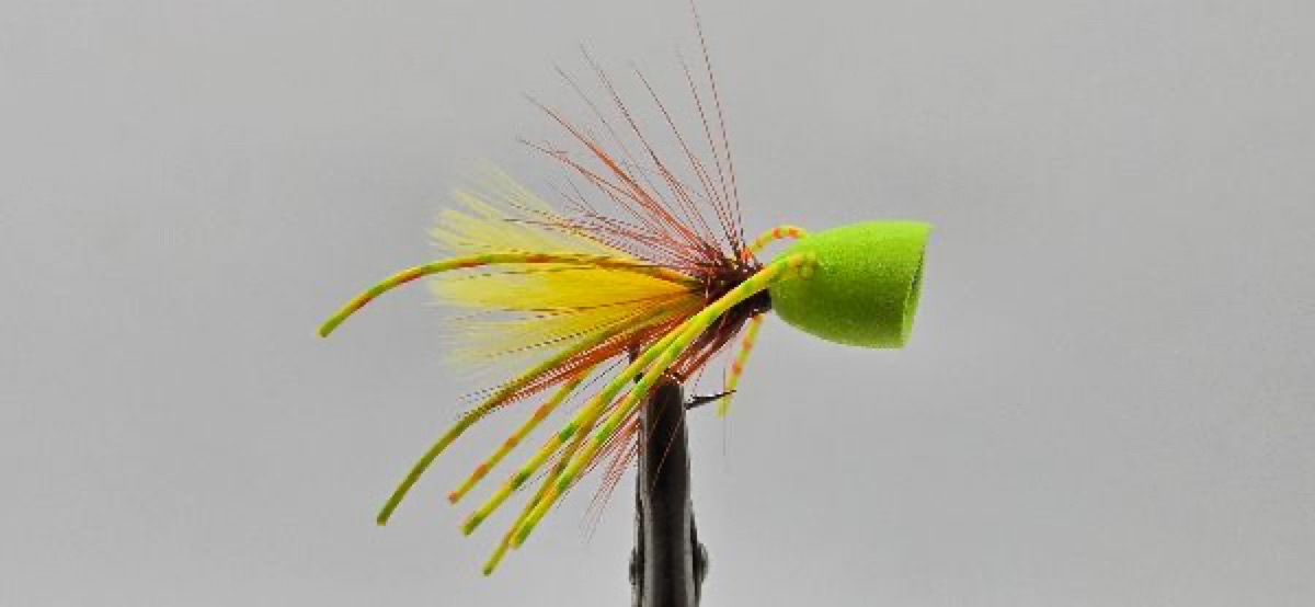 Pee-Wee Popper fly pattern tied by Darrell Olson