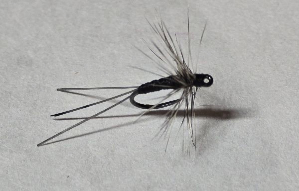 Winter Midge fly pattern tied by Darrell Olson
