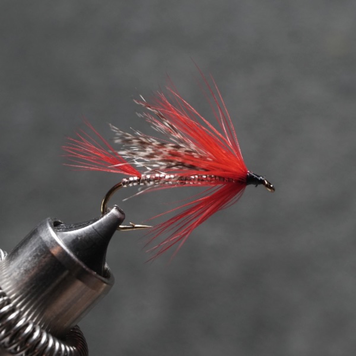 Silver Demon fly pattern tied by Christian Andrews