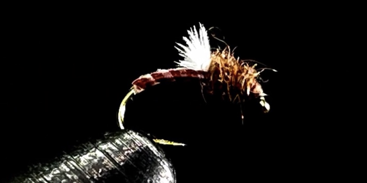 Dorsey’s Top Secret Midge Variant fly pattern tied by Brent Jones