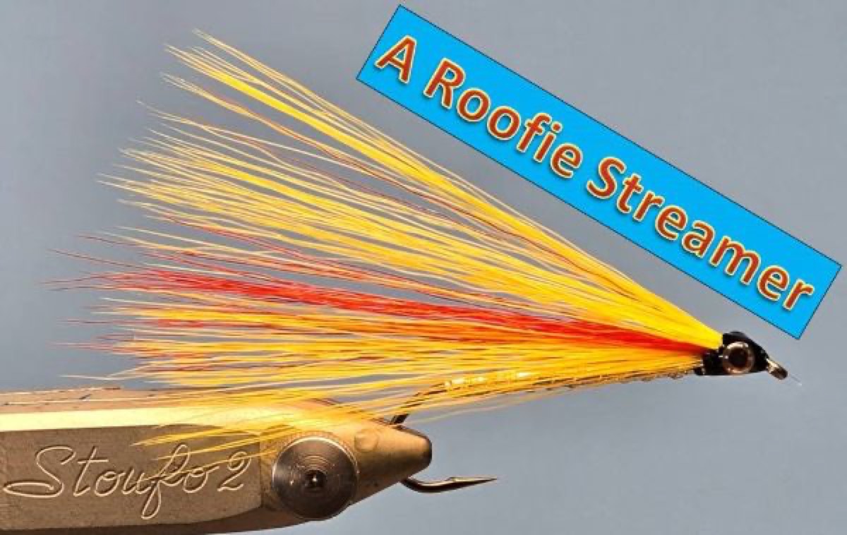 The Roofie (Modern Take of the Mickey Finn ) fly pattern tied by Darrell Olson