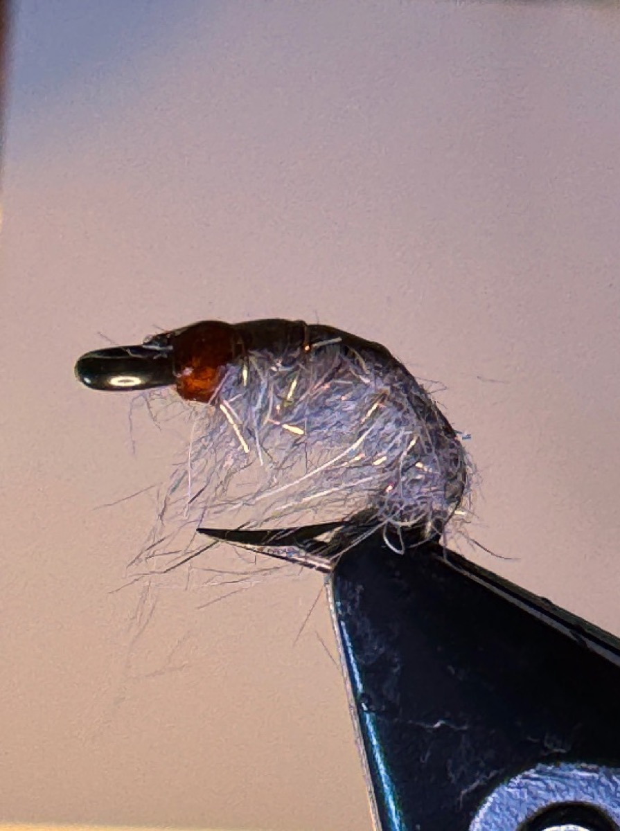 Sowbug fly pattern tied by Richard Harris