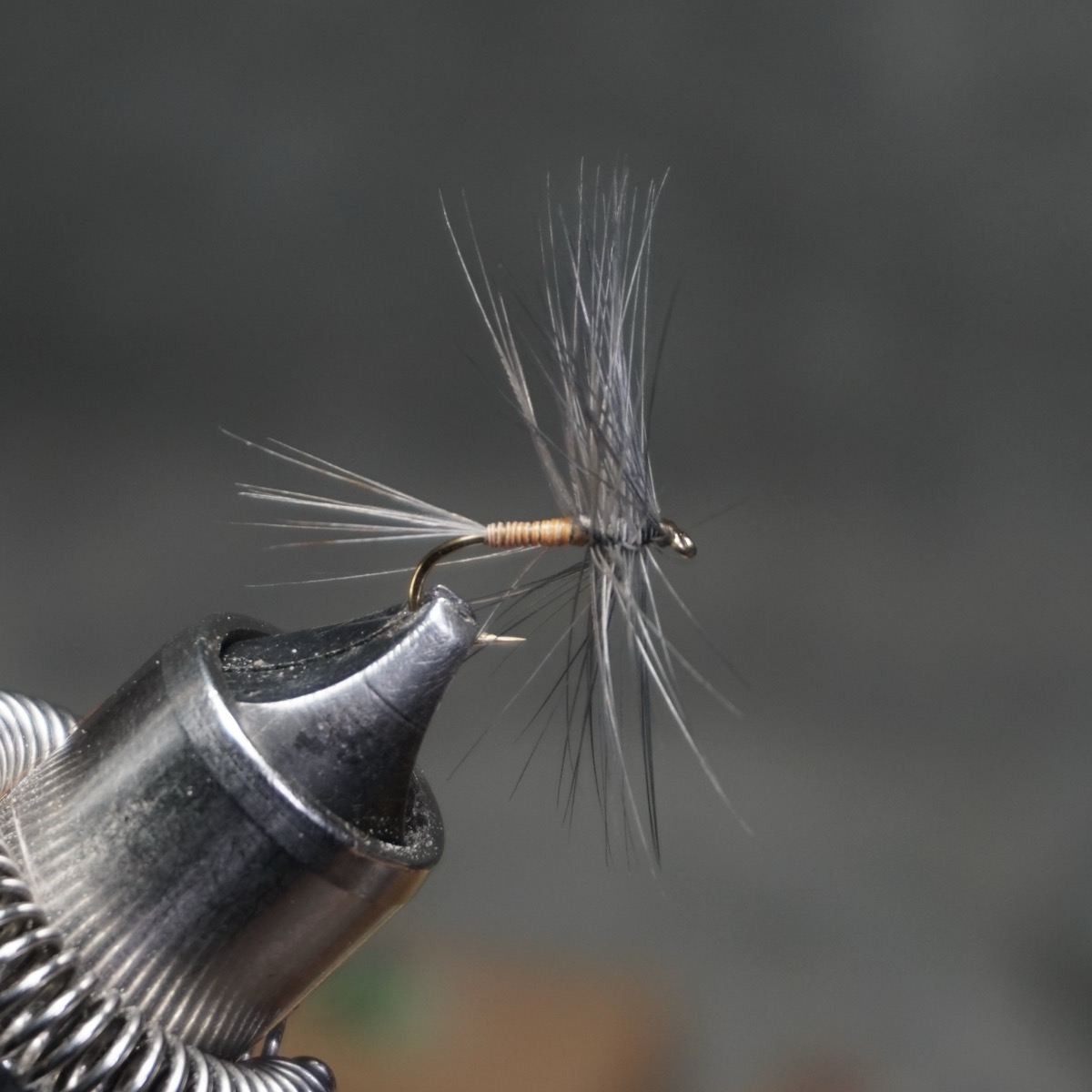 Dun Variant fly pattern tied by Christian Andrews
