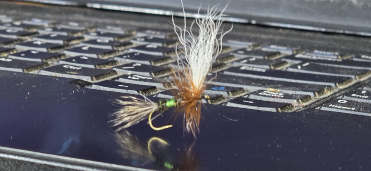 Tennessee Wulff fly pattern tied by Darrell Olson