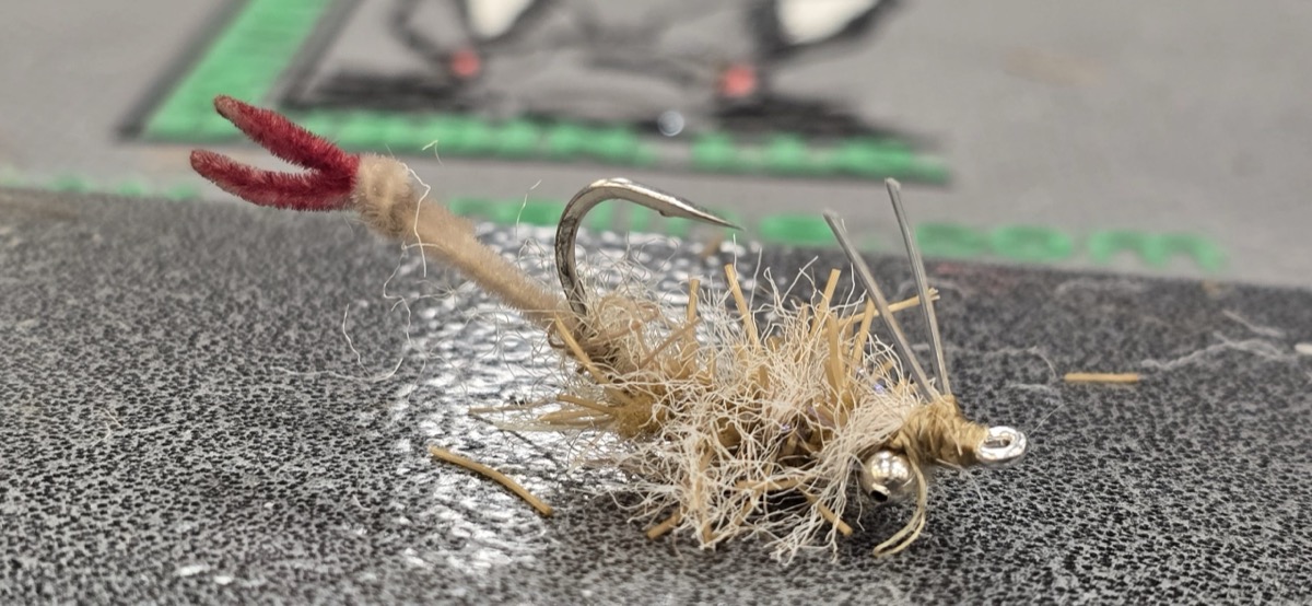 Mark Pierce's Strong Arm Merkin fly pattern tied by Darrell Olson