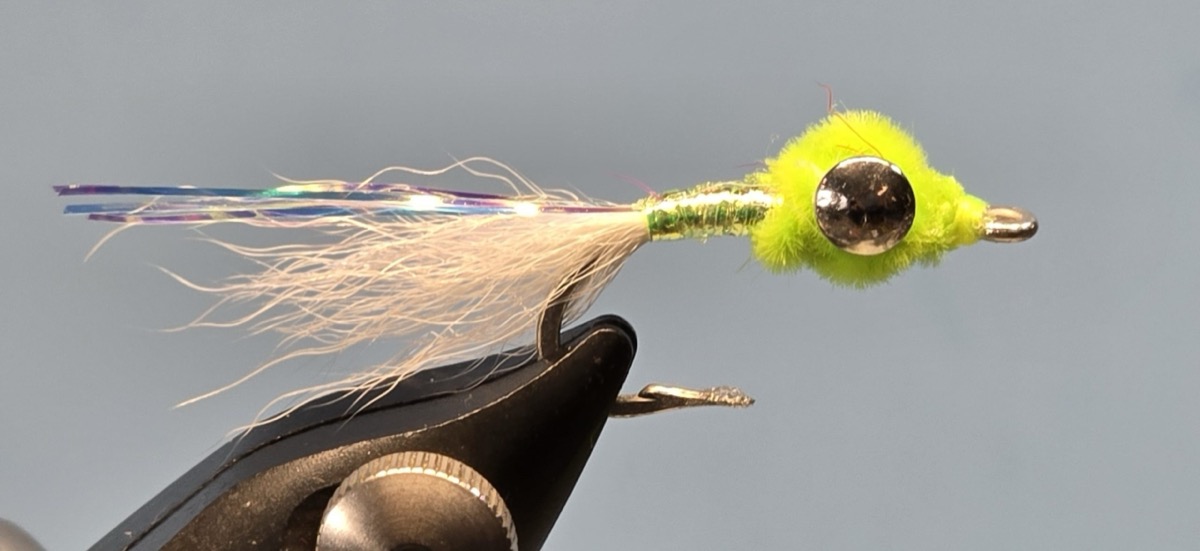 The Shad Dart fly pattern tied by Darrell Olson