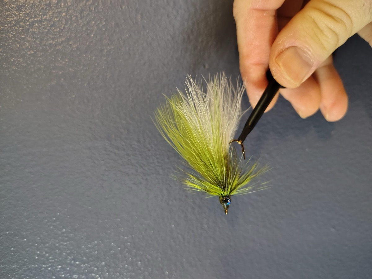 Ozark Phantom fly pattern tied by Mike Wilson
