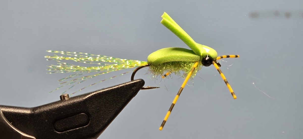 Helm’s Panfish Predator fly pattern tied by Darrell Olson