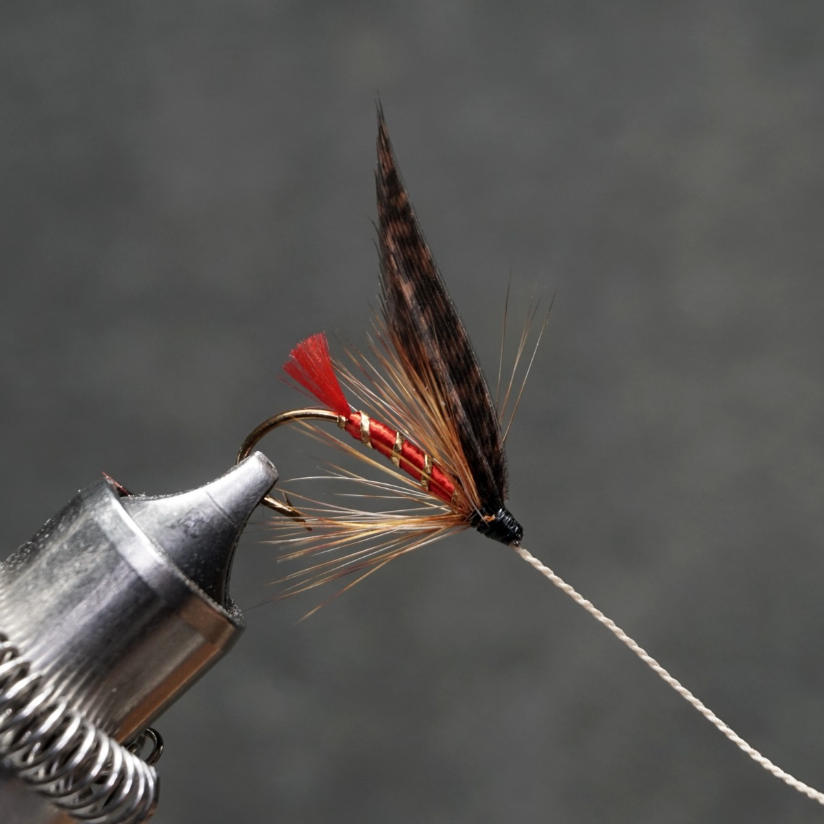 Montreal (old pattern) fly pattern tied by Christian Andrews