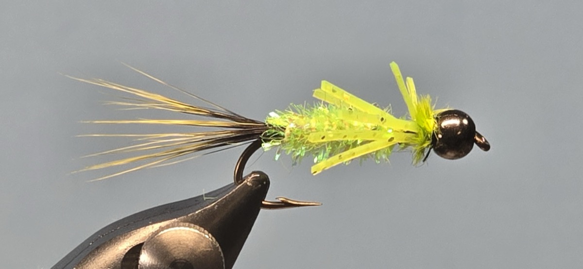 Panfish Thing fly pattern tied by Darrell Olson