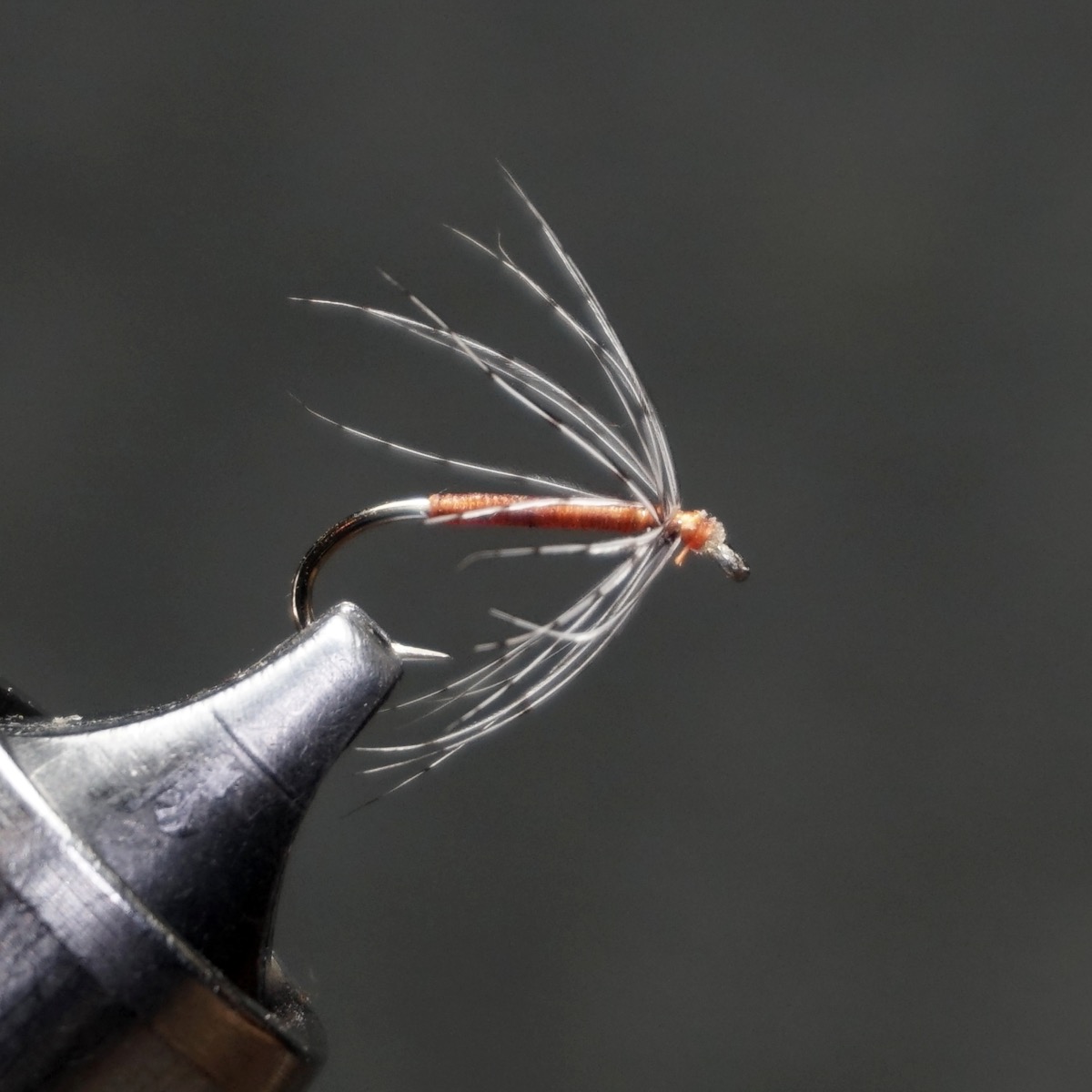 Orange Partridge fly pattern tied by Christian Andrews
