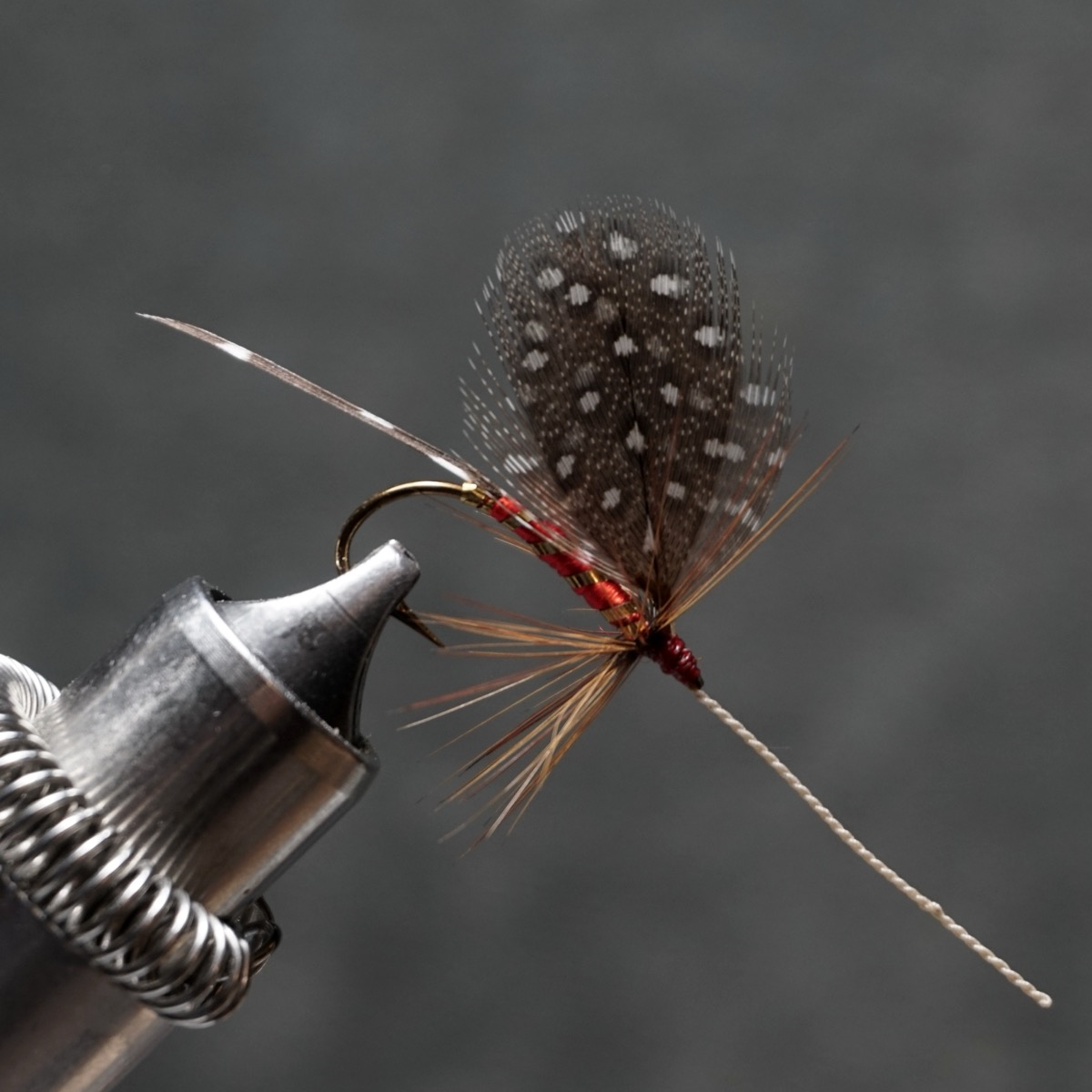 Parker fly pattern tied by Christian Andrews