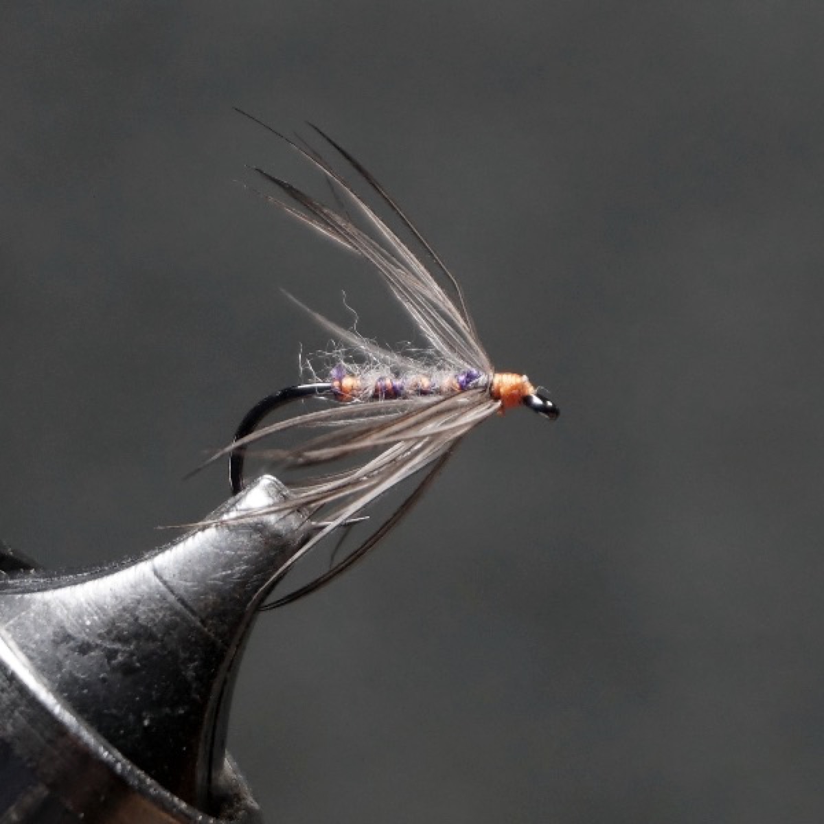 T. E. Pritt No. 18: Little Dark Watchet / Iron Blue Dun fly pattern tied by Christian Andrews