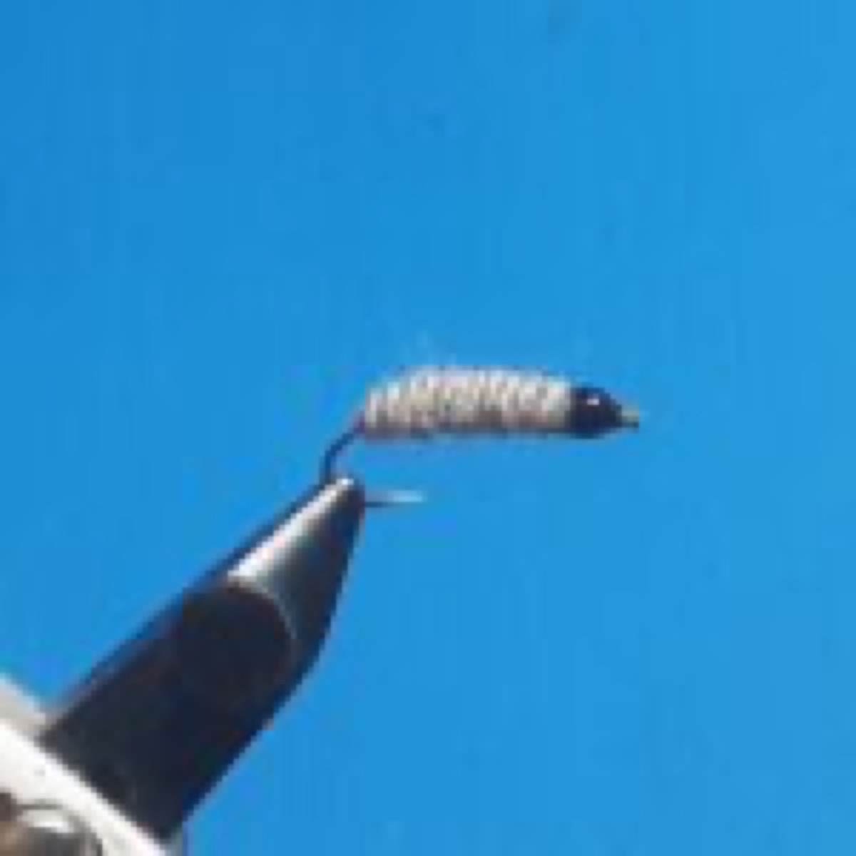 Cranefly larva fly pattern tied by Al Agelwei