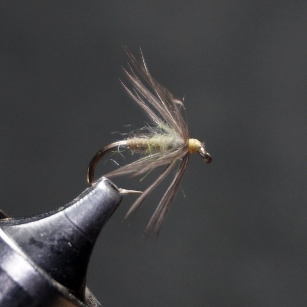 Bainbridge’s Blue Dun fly pattern tied by Christian Andrews