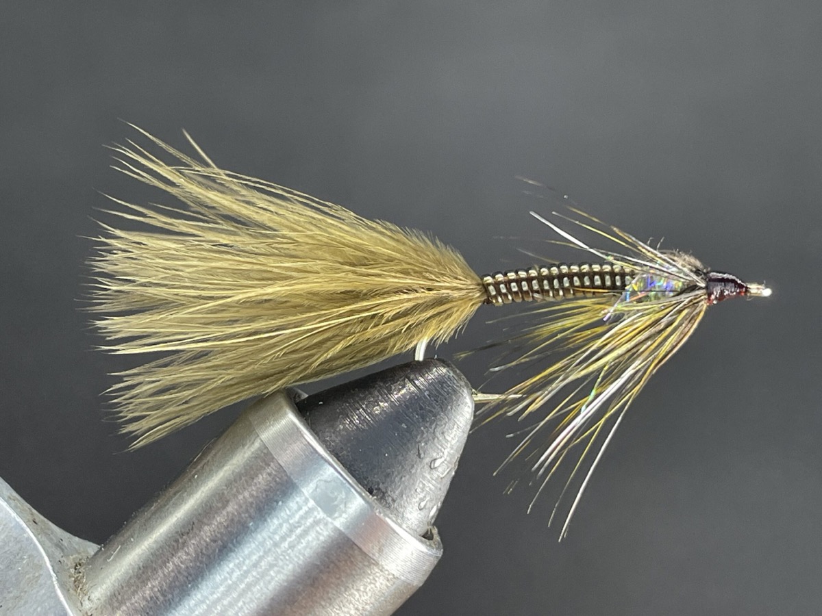 Swimming Damsel Nymph fly pattern tied by Brent Jones