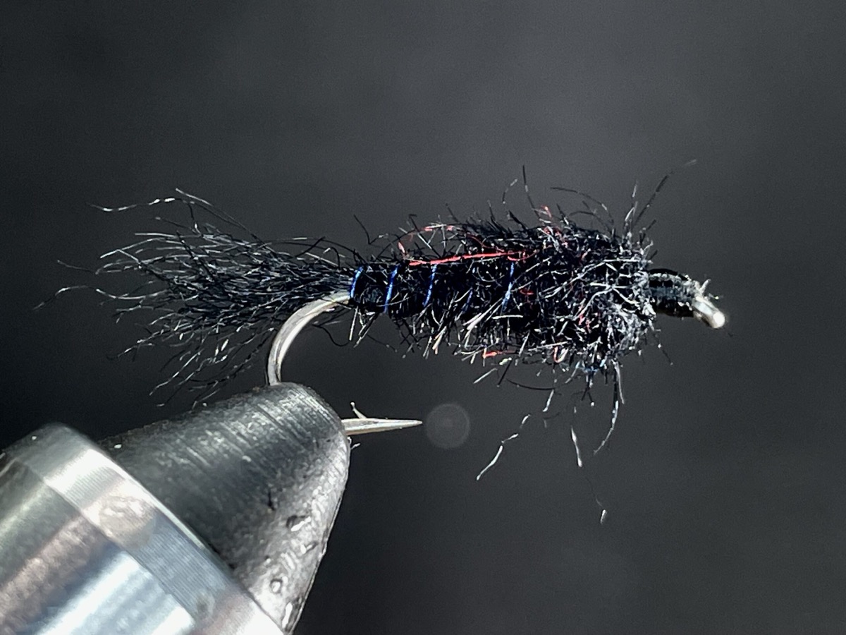 3 Minute Black Stonefly fly pattern tied by Brent Jones