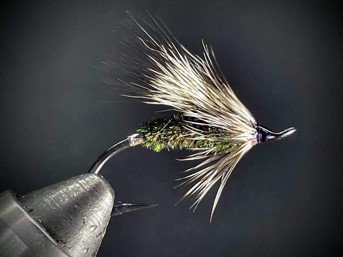 Black Rat fly pattern tied by Brent Jones