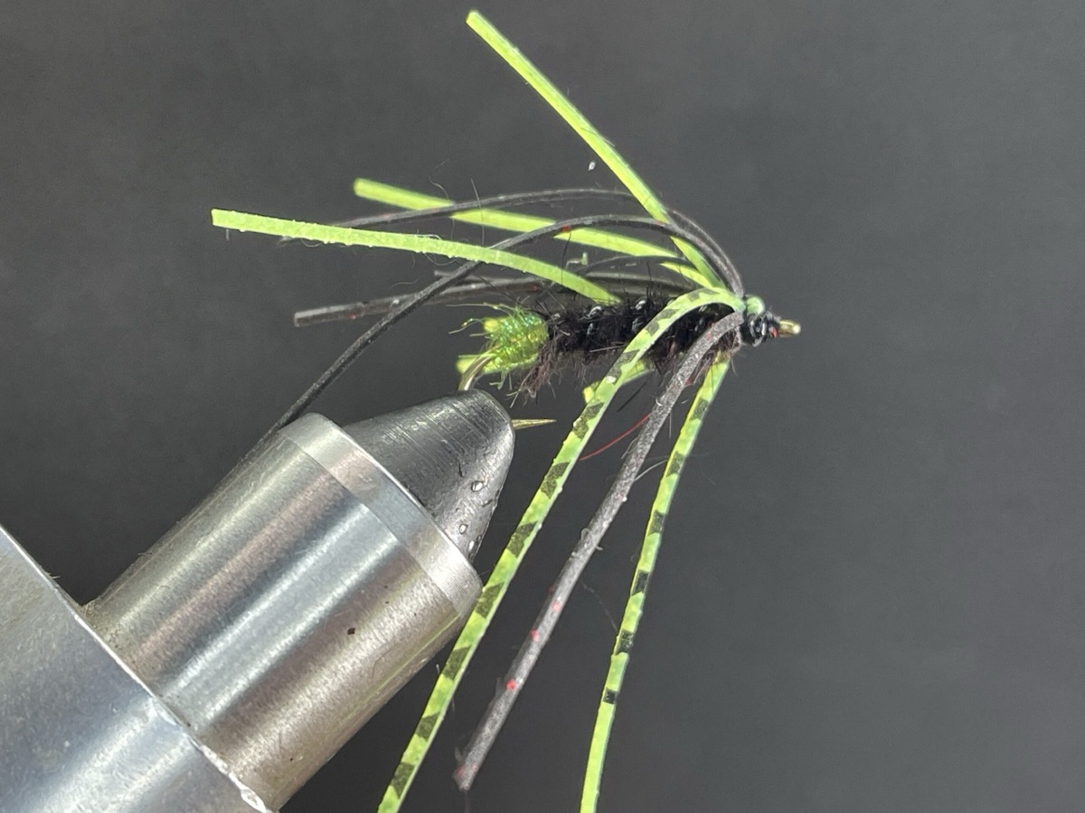 Hot Mess fly pattern tied by Brent Jones